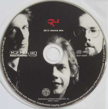 CD King Crimson: Red