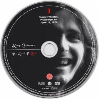 21CD/DVD/Dobozkészlet/2Blu-ray King Crimson: The Road To Red LTD
