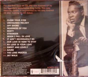 CD King Curtis And His Orchestra: Azure (Everest Sessions)