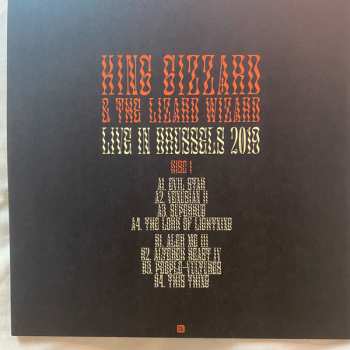 3LP/Dobozkészlet King Gizzard And The Lizard Wizard: Live In Brussels 2019 LTD
