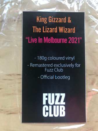 3LP/Dobozkészlet King Gizzard And The Lizard Wizard: Live In Melbourne '21 LTD | CLR