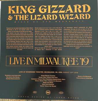 3LP King Gizzard And The Lizard Wizard: Live In Milwaukee '19 LTD | CLR
