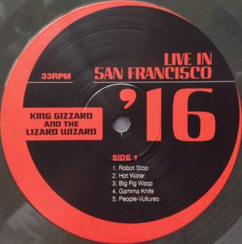 2LP King Gizzard And The Lizard Wizard: Live In San Francisco '16 CLR