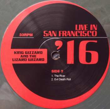 2LP King Gizzard And The Lizard Wizard: Live In San Francisco '16 CLR