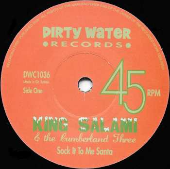SP King Salami & The Cumberland Three: Xmas A Go Go LTD