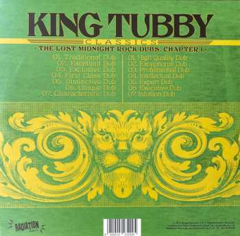 LP King Tubby: King Tubby’s Classics: The Lost Midnight Rock Dubs Chapter 1
