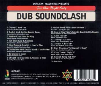 CD King Tubby: Dub Soundclash (For One Night Only)