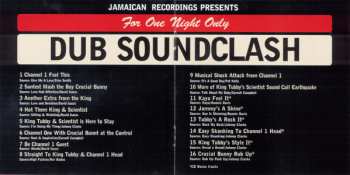 CD King Tubby: Dub Soundclash (For One Night Only)