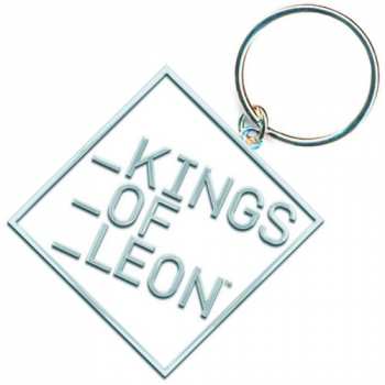 Merch Kings Of Leon: Kulcstartó Block Logo Kings Of Leon 