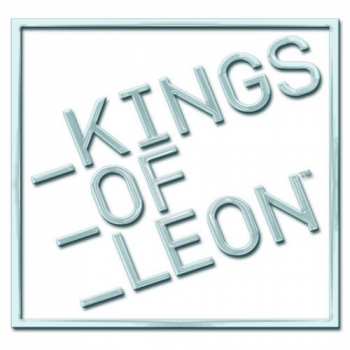 Merch Kings Of Leon: Kitűző Block Logo Kings Of Leon