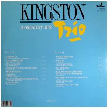 LP Kingston Trio: 16 Greatest Hits