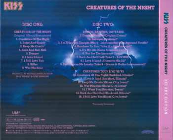 2CD Kiss: Creatures Of The Night 40th Anniversary Remaster DLX | LTD | DIGI