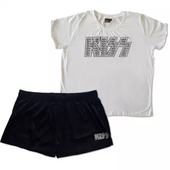 Női Summer Pyjamas Logo Kiss Infill 