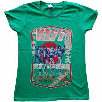 Merch Kiss: Női Póló Destroyer Tour '78 