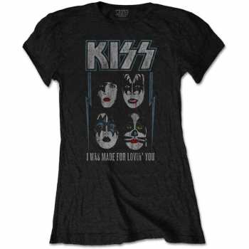 Merch Kiss: Dámské Tričko Made For Lovin' You  XS