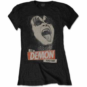 Merch Kiss: Női Póló The Demon Rock 