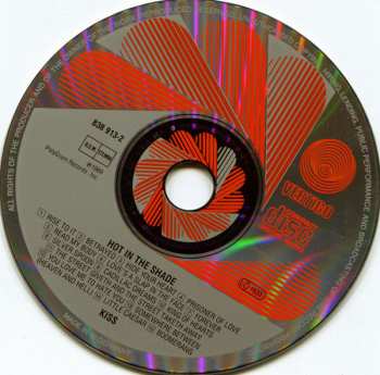 CD Kiss: Hot In The Shade