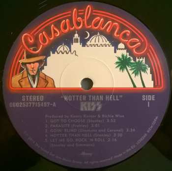 LP Kiss: Hotter Than Hell