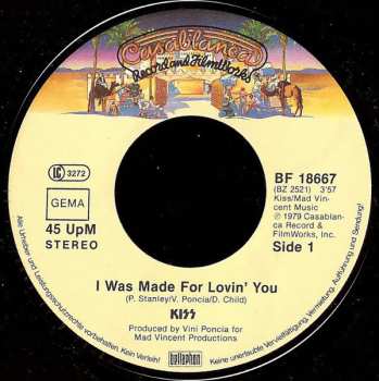 SP Kiss: I Was Made For Lovin' You