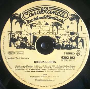 LP Kiss: Killers