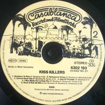 LP Kiss: Killers
