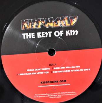 2LP Kiss: Kissworld (The Best Of Kiss)