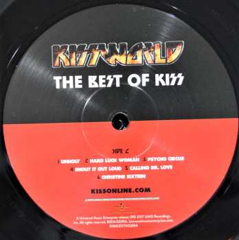 2LP Kiss: Kissworld (The Best Of Kiss)