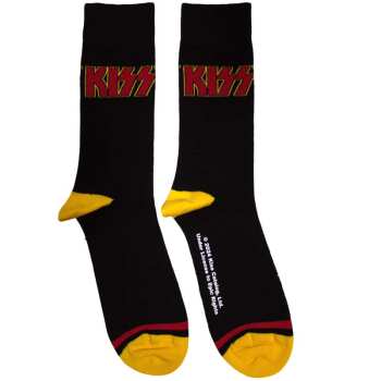 Merch Kiss: Bokazokni Red Logo Kiss Single Stripe