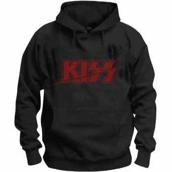 Merch Kiss: Felső Slashed Logo Kiss 