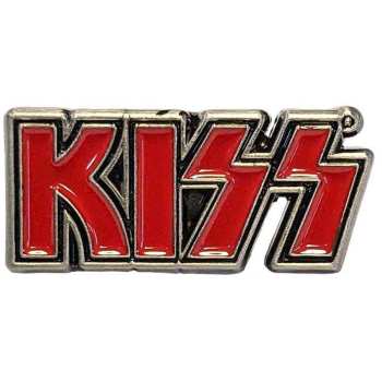 Merch Kiss: Mini Kitűző Logo Kiss Mini