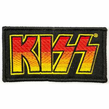 Merch Kiss: Felvarró Classic Logo Kiss