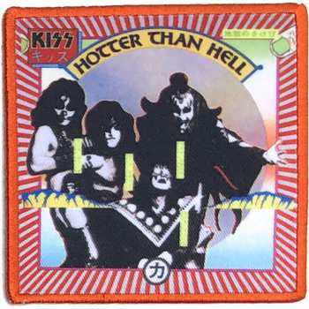 Merch Kiss: Felvarró Hotter Than Hell 