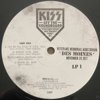 2LP Kiss: Off The Soundboard: Live in Des Moines