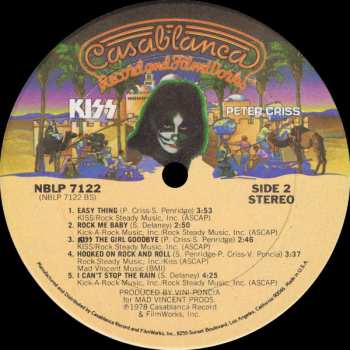 LP Kiss: Peter Criss