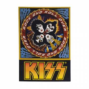 Merch Kiss: Képeslap Rock & Roll Over