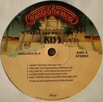 LP Kiss: Rock And Roll Over