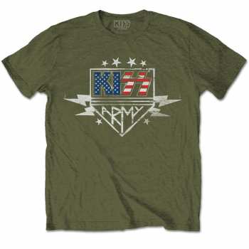 Merch Kiss: Póló Army Lightning 