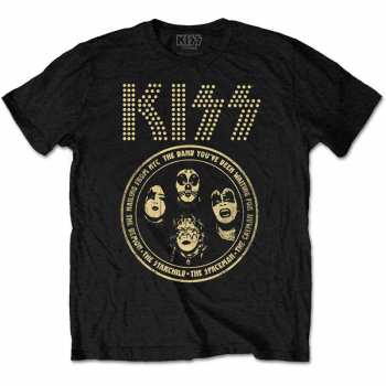 Merch Kiss: Póló Band Circle 