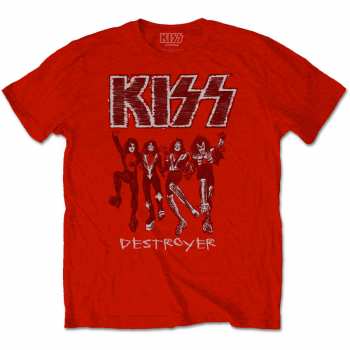Merch Kiss: Tričko Destroyer Sketch  S
