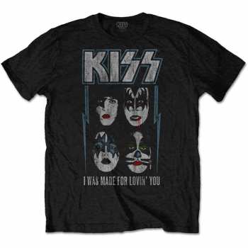 Merch Kiss: Tričko Made For Lovin' You  S
