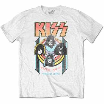 Merch Kiss: Póló World Wide 