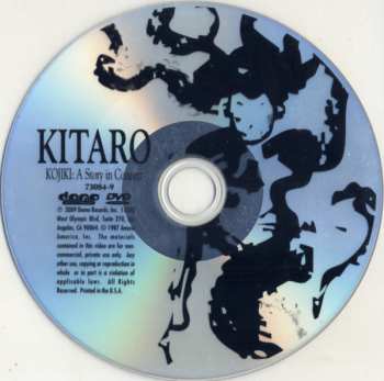 3DVD/Dobozkészlet Kitaro: Live!