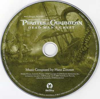 2CD Hans Zimmer: Pirates Of The Caribbean: The Curse Of The Black Pearl / Pirates Of The Caribbean 'Dead Man's Chest'