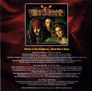 2CD Hans Zimmer: Pirates Of The Caribbean: The Curse Of The Black Pearl / Pirates Of The Caribbean 'Dead Man's Chest'
