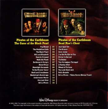2CD Hans Zimmer: Pirates Of The Caribbean: The Curse Of The Black Pearl / Pirates Of The Caribbean 'Dead Man's Chest'