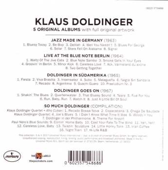 6CD/Dobozkészlet Klaus Doldinger: 5 Original Albums