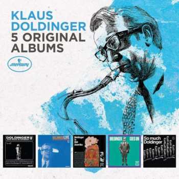 6CD/Dobozkészlet Klaus Doldinger: 5 Original Albums