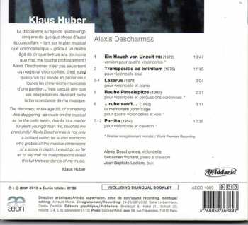 CD Klaus Huber: Complete Cello Works