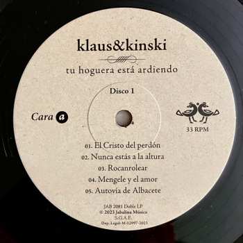 2LP Klaus & Kinski: Tu Hoguera Está Ardiendo LTD