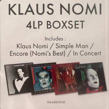 4LP/Dobozkészlet Klaus Nomi: Nomi
